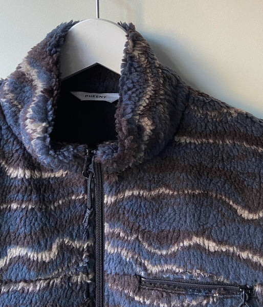 PHEENY/WAVE BOA JACKET(GRAY)