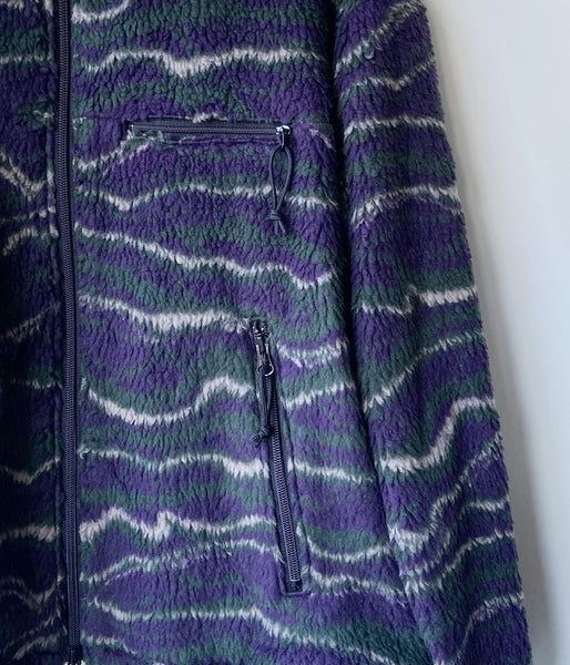PHEENY/WAVE BOA JACKET(PURPLE)