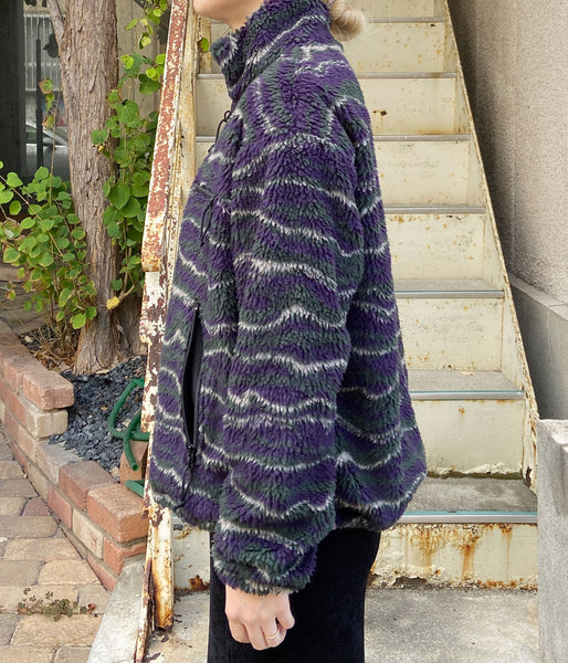 PHEENY/WAVE BOA JACKET(PURPLE)