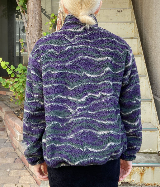PHEENY/WAVE BOA JACKET(PURPLE)