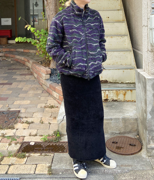 PHEENY/WAVE BOA JACKET(PURPLE)