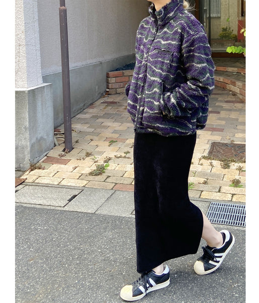 PHEENY/WAVE BOA JACKET(PURPLE)