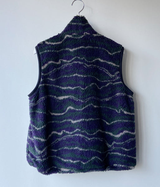 PHEENY/WAVE BOA VEST(PURPLE)