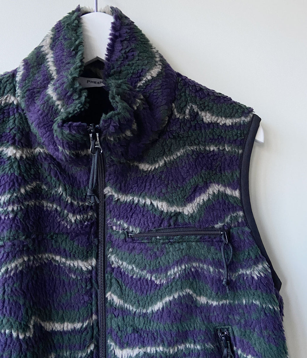 pheeny ウェーブボアベスト PHEENY / Wave boa vest | FLUTTER