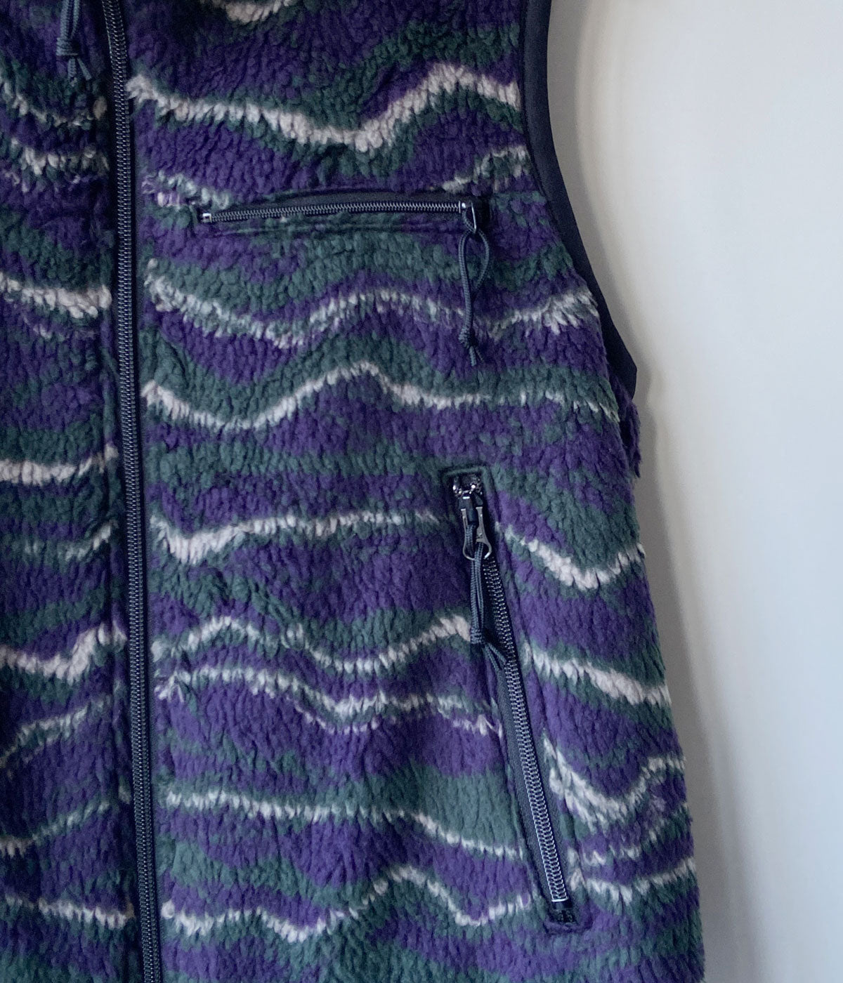 PHEENY/WAVE BOA VEST(PURPLE)