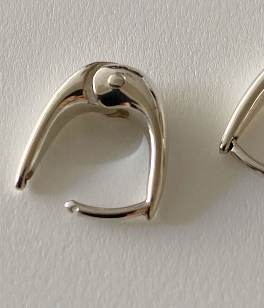 R.ALAGAN/TINY THIN HOOPS(SILVER)