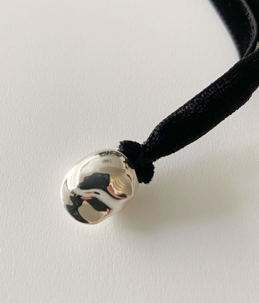R.ALAGAN/TINY BOROCCO CHOKER(BLACK)