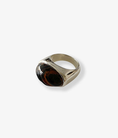 R.ALAGAN/QUIETUDE RING(M.OBSIDIAN)
