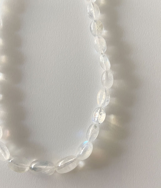 R.ALAGAN/SHOKA COLLAR OVAL MOONSTONE