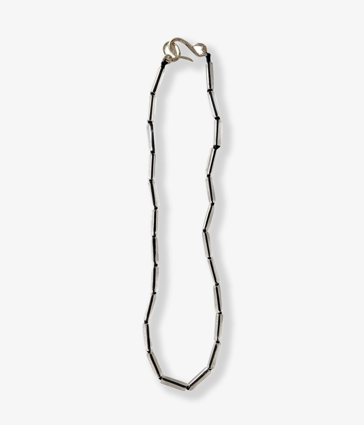 R.ALAGAN/SMALL TUBE CRYSTAL NECKLACE