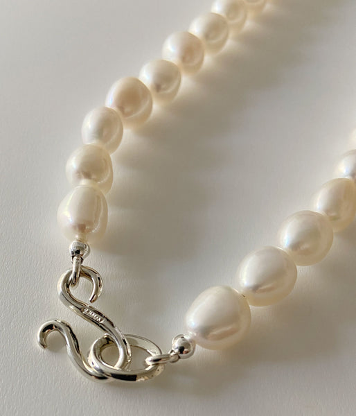R.ALAGAN/MEDIUM PEARL NECKLACE