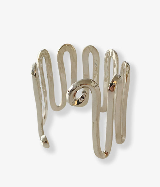 R.ALAGAN/FICKLE BANGLE(SILVER)