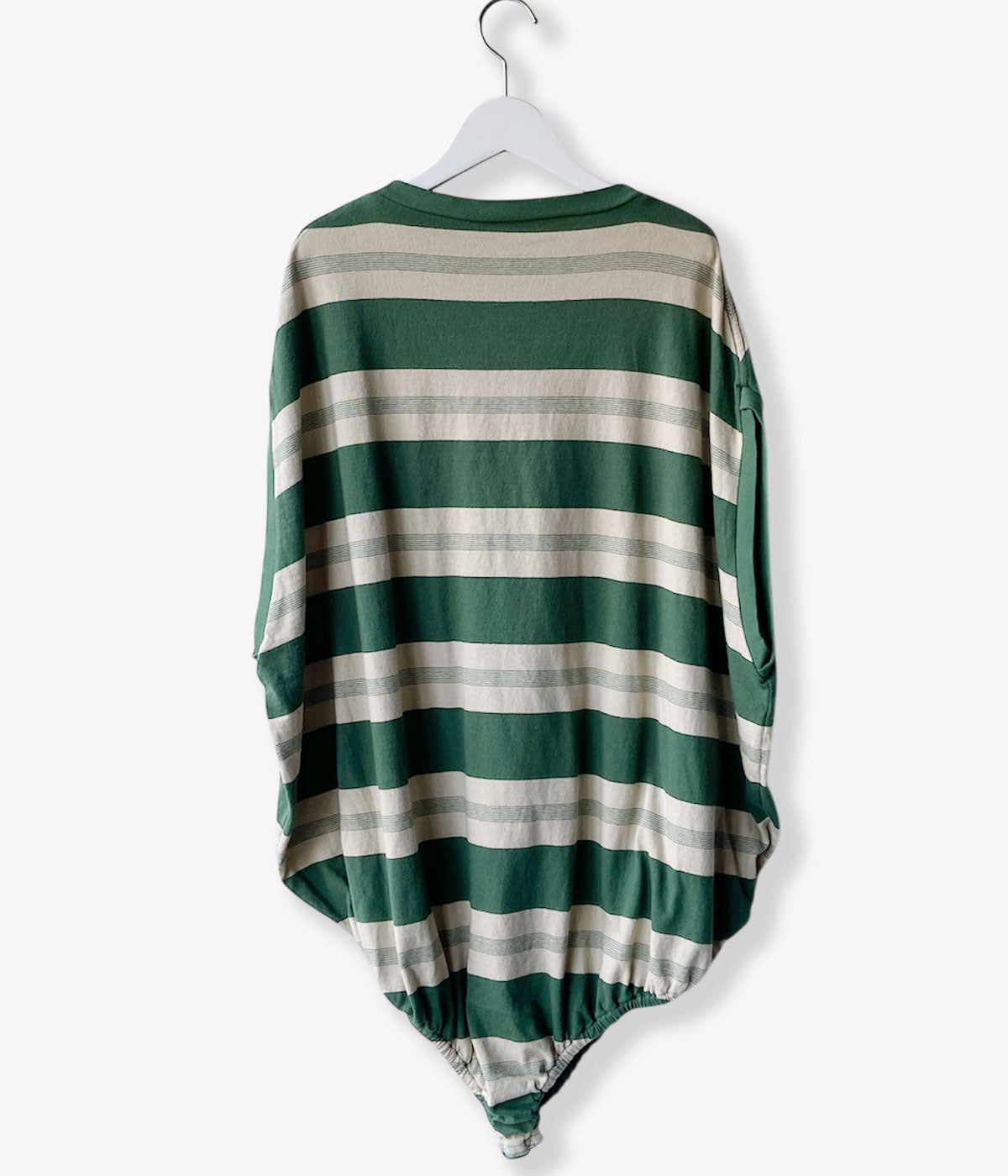 FUMIKA_UCHIDA/COTTON JERSEY BALLON BODYSUIT(BEIGE/GREEN)