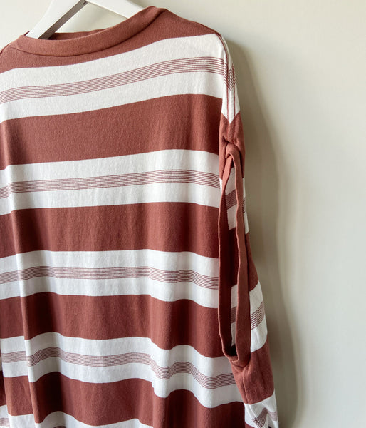 FUMIKA_UCHIDA/COTTON JERSEY BALLON BODYSUIT(OFF/BORDEAUX)