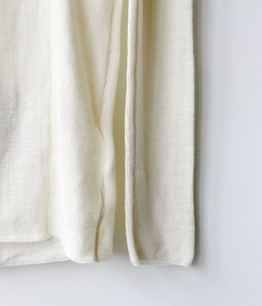 nowos/LONG SLEEVE TOP(CREAM)
