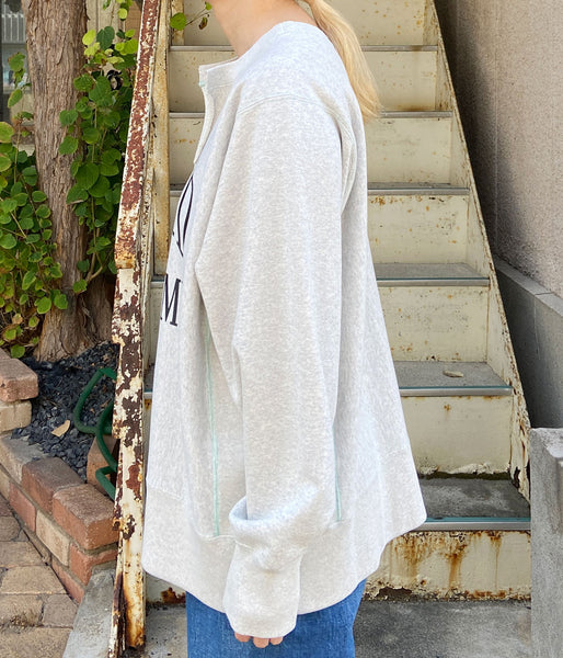nowos/SWEAT SHIRT(GRAY)