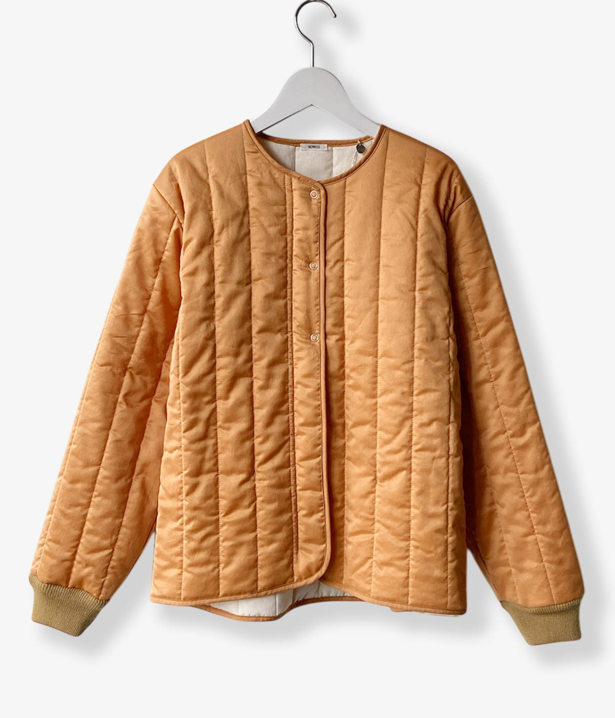 nowos/QUILTED JACKET(BEIGE)