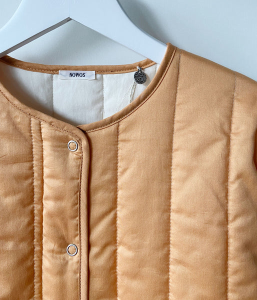nowos/QUILTED JACKET(BEIGE)