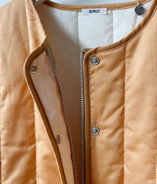nowos/QUILTED JACKET(BEIGE)