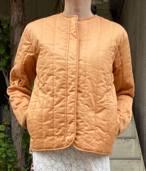 nowos/QUILTED JACKET(BEIGE)