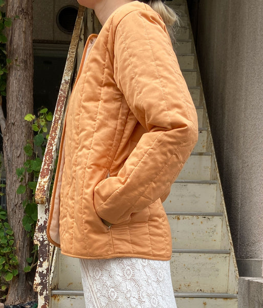 nowos/QUILTED JACKET(BEIGE)