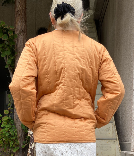 nowos/QUILTED JACKET(BEIGE)