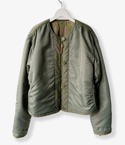 nowos/NYLON BLOUSON(KHAKI)