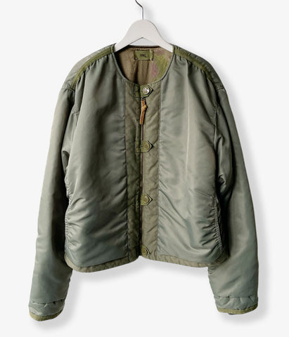 nowos/NYLON BLOUSON(KHAKI)