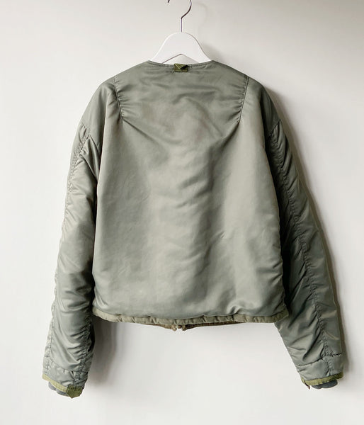 nowos/NYLON BLOUSON(KHAKI)