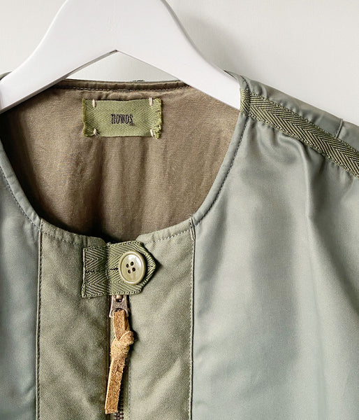 nowos/NYLON BLOUSON(KHAKI)