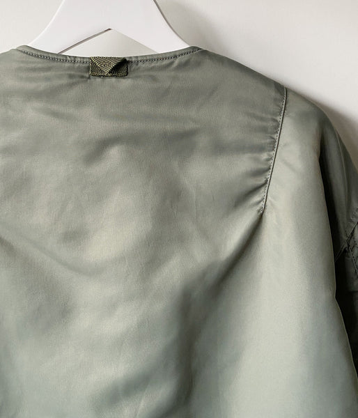 nowos/NYLON BLOUSON(KHAKI)