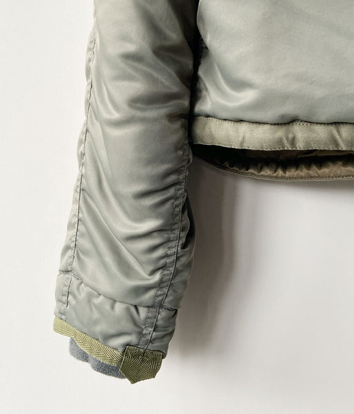 nowos/NYLON BLOUSON(KHAKI)