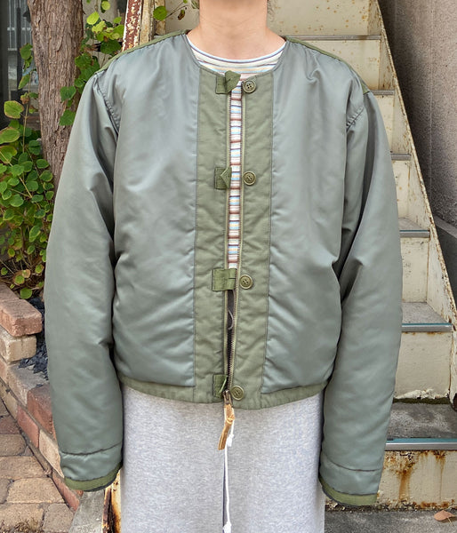 nowos/NYLON BLOUSON(KHAKI)