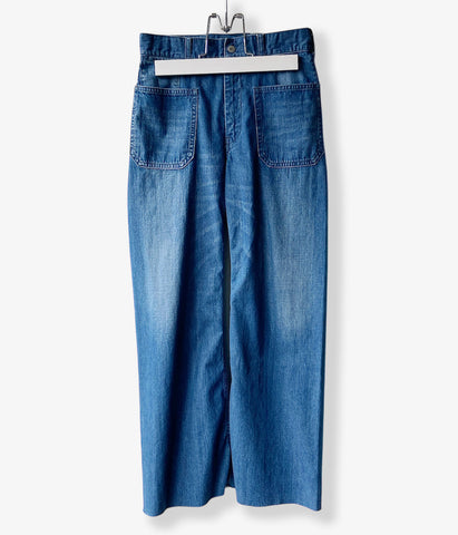 nowos/DENIM PANTS(INDIGO)