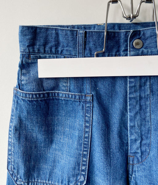 nowos/DENIM PANTS(INDIGO)