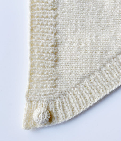 FUMIKA_UCHIDA/SHETLAND HAND KNITTED KERCHIEF