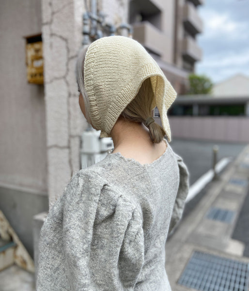 FUMIKA_UCHIDA/SHETLAND HAND KNITTED KERCHIEF