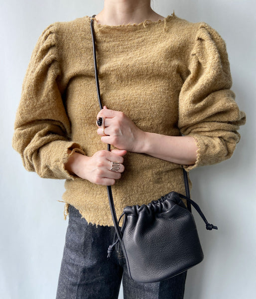 Aeta/HAND POUCH MINI＋SHOULDER(BLACK)