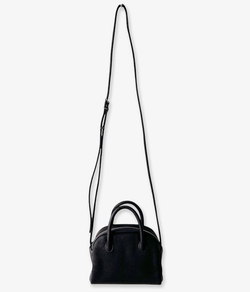 Aeta/DEER LEATHER BOSTON MINI+SHOULDER(BLACK)