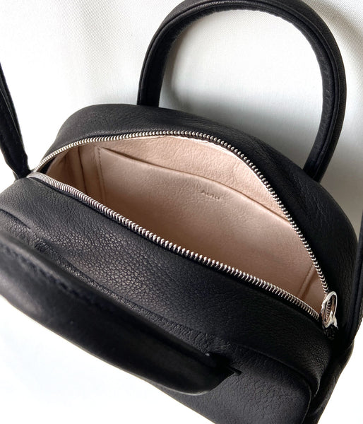 Aeta/DEER LEATHER BOSTON MINI+SHOULDER(BLACK)