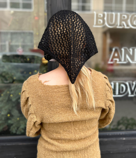PHEENY/MOHAIR MESH BABUSHKA