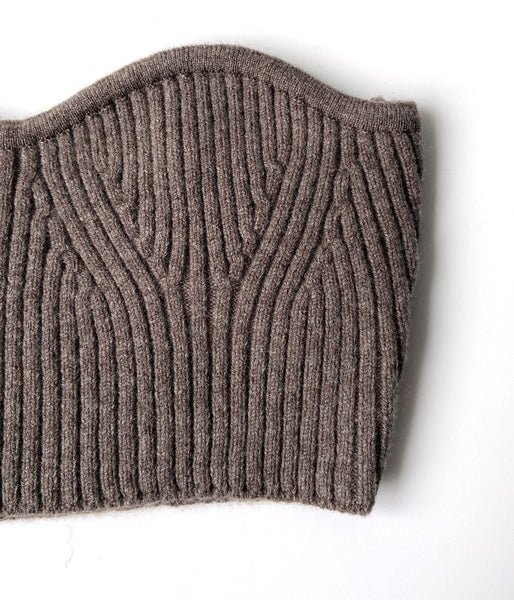 PHEENY/EXTRA FINE LAMBS BUSTIER