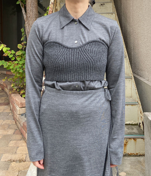 PHEENY/EXTRA FINE LAMBS BUSTIER