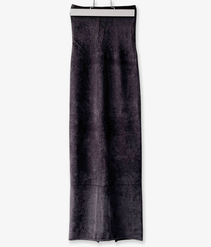 PHEENY/MOLE YARN WHOLEGARMENT LONG SKIRT(GRAY)