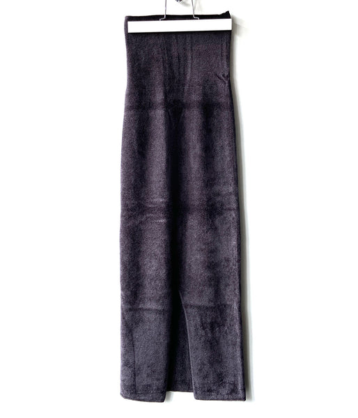 PHEENY/MOLE YARN WHOLEGARMENT LONG SKIRT(GRAY)