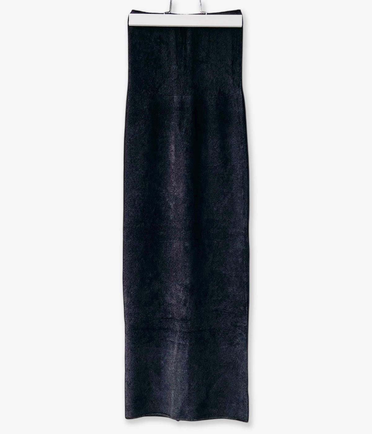 PHEENY/MOLE YARN WHOLEGARMENT LONG SKIRT(BLACK)