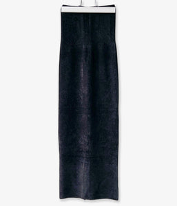 PHEENY/MOLE YARN WHOLEGARMENT LONG SKIRT(BLACK)