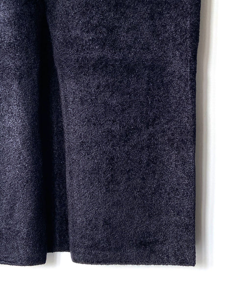 PHEENY/MOLE YARN WHOLEGARMENT LONG SKIRT(BLACK)