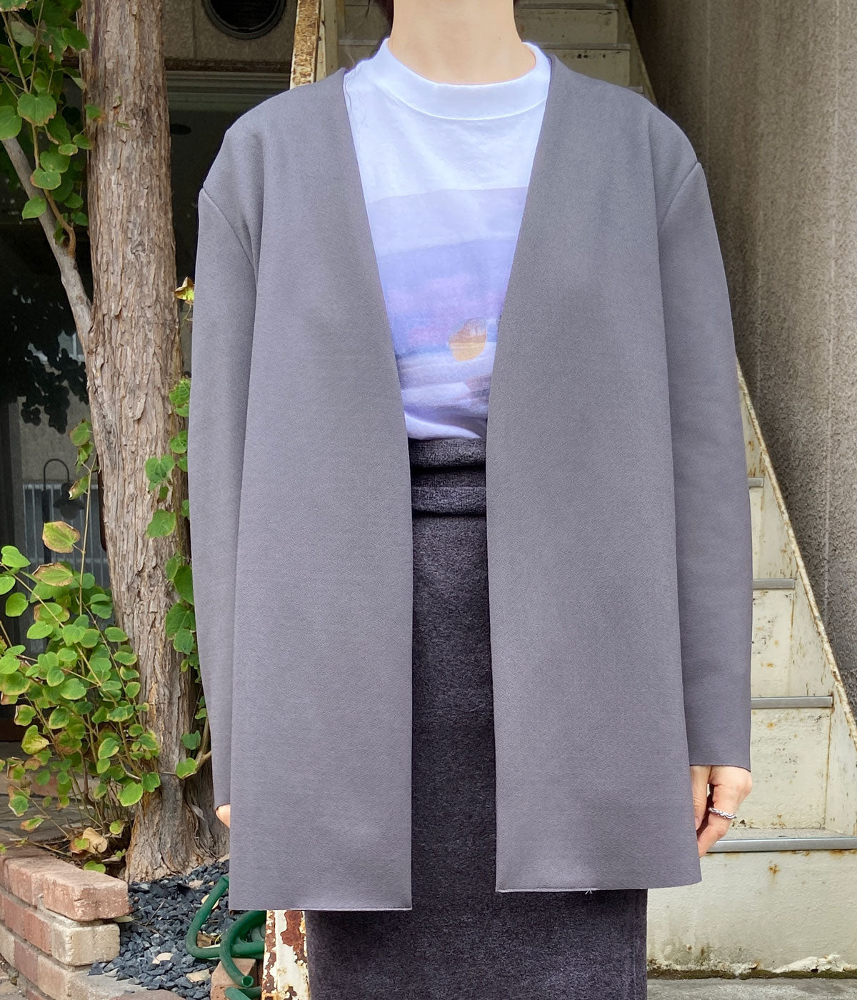 PHEENY/AMUNZEN JACKET(GRAY)