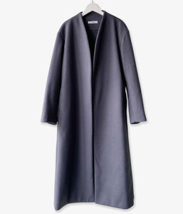PHEENY/NEEDLE REVER STRETCH SCARF COAT(GRAY)